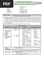 Sesión de AprendizajePACHA - DEPORTE