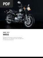 Mixing High Tech With Heritage in One Seductive Retro Package, The W800, With Classic, Class Leading Features, Makes Sound, Simple Sense in A Complicated Motorcycling World