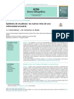 Actas Dermosifiliogr 2023 - Epidemia de Escabiosis, Los Nuevos Retos de Una Enfermedad Ancestral