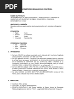 Informe Tecnico de Evaluacion de Ficha Técnica