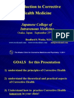 Introduction To Corrective Health Medicine