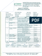 Celecoxib USP D90 Less Than 10microns Ex Aarti Drugs