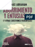 Aburrimiento y Entusiasmo (Y Otras Cuestiones Filosóficas) (Abraham, Tomás)