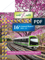 BMRCL English Annual Report - 2021-22