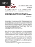 As Nações Indígenas Na Coleção de Livros Didáticos História