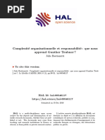 Pages 36 A 52 - Bastianutti J. - 2010 - ComplexitA Organisationnelle Et ResponsabilitA - Libellio Vol. 6 NA 1