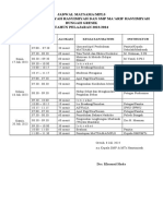 Jadwal Mpls-Matsama 2023-2024