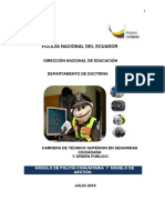 Modulo Policia Comunitaria y Modelo de Gestion