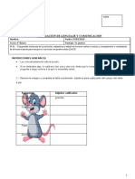 Evaluaciín Repaso Gramática Lenguaje 4° Básico