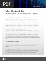 QTS - Whitepaper - When Disaster Strikes - 13 - Risks - of - An - On-Premise - Datacenter