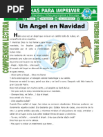 SEM 22 1 Plan Lector Ficha Un Angel en Navidad para Tercero de Primaria