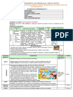 Actividad 07 de Agosto 5 Años