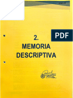 Memoria Descriptiva