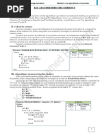 Module - Les Algorithmes Récurents