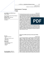 ER Ship Machinery Maintenance Concept Adjustment and Design