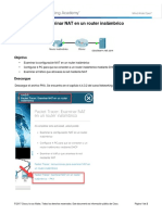 Packet Tracer: Examinar NAT en Un Router Inalámbrico: Topología