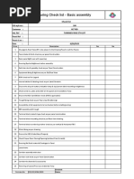 CheckList - BASIC Assembly