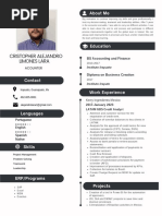 Cristopher Limones CV Resume