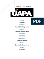 Tarea 1 de Contabilidad 4 .