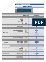 Ficha Técnica (Fan Coil 5TR) - (CH)