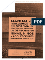 Manual Proced Sist Protec Integral Derechos Del Niño.a Adolesc Jujuy