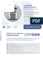 Congelador Rápido de Plasma CSF