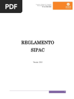 Reglamento Sipac 2013-1