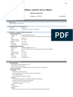 Metal Sealant Safety Data Sheet