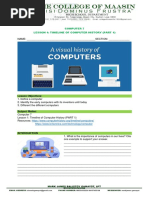 Timeline of Computers Computer 7