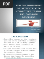 Nursing MX of Patients With Connective Tissue and Collagen Disorders