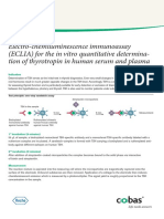 Roche Elecsys - TSH - FactSheet