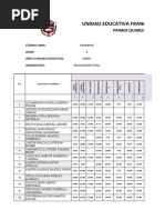 Evaluaciones 10 B