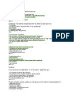 QCM Parasitologie