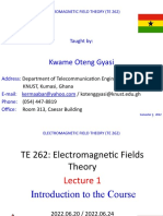 EM Fields Lecture Slides