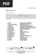 Carta Presentación AYA EDIFICACIONES