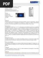 Ficha Tecnica Refrigerador Meling YC630 Tactil