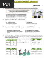 Prueba Diagnóstica de Ciencia y Tecnología