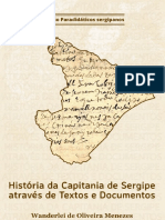 História Da Capitania de Sergipe Através de Textos e Documentos - E-Book