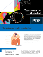 Infografía Trastornos de Ansiedad