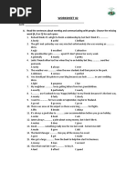 WORKSHEET 02 - Level3