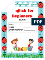 English For Beginners Year 5a