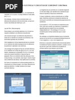 Unidad 5: Corriente Electrica Y Circuitos de Corriente Continua