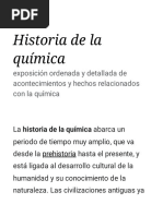 Historia de La Química - Wikipedia, La Enciclopedia Libre