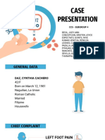 Case Presentation - Diabetic Foot