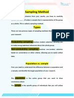 Sampling Methods