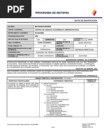 Programa Microeconomía