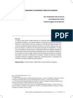 Estado, Cidadania e Ouvidorias Públicas No Brasil