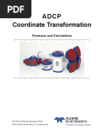 Adcp Coordinate Transformation - Jan10