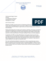 Letter To Secretary Cardona