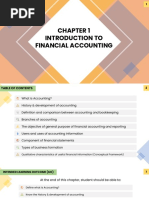 Introduction To Financial Accounting